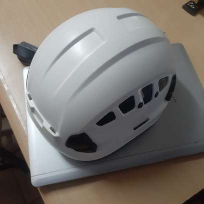 WHITE WORK AT HEIGHT HELMETS image 1