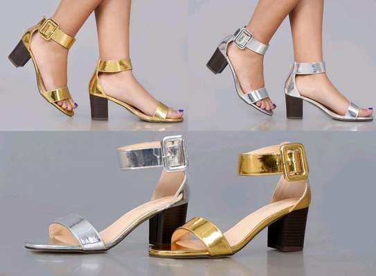 Luxe chunky heels image 2