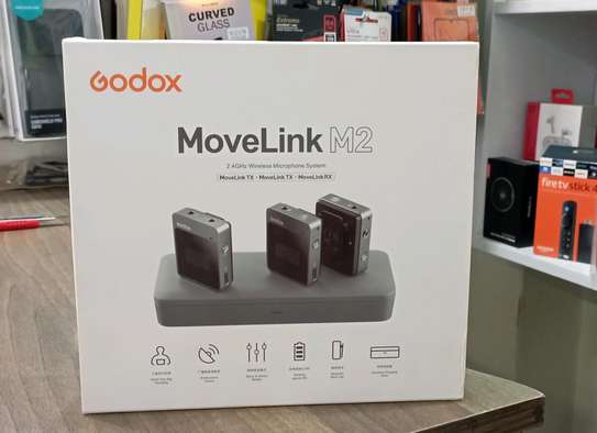 Godox MoveLink M2 Compact 2-Person  Wireless Microphone image 2