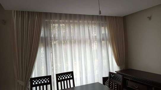 Durable curtain and sheers. image 1