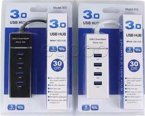 4 Port 3.0 USB Hub. image 1