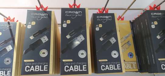 Crown Micro USB C To Lightning Cable image 1
