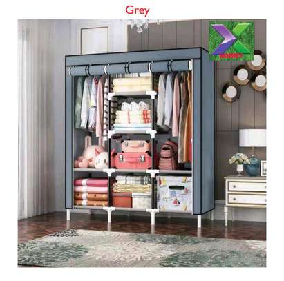 Wooden portable wardrobe for sale image 5
