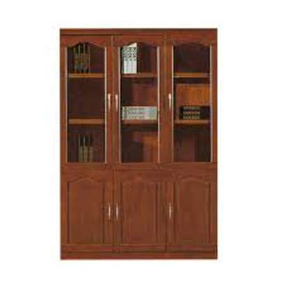 3 Door Wooden and Lockable Office Cabinet image 5