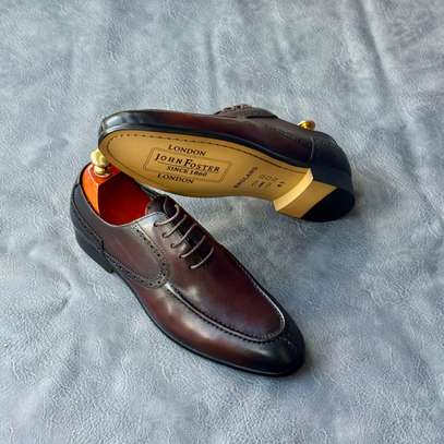 BLACK SHOES FOR MEN - ORGINAL JOHN FOSTER image 2