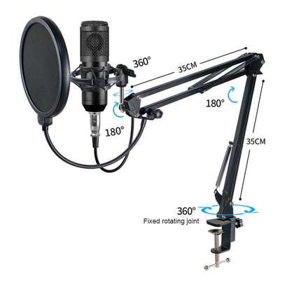 Studio Condenser Microphone Mic Professional Broadcast image 2