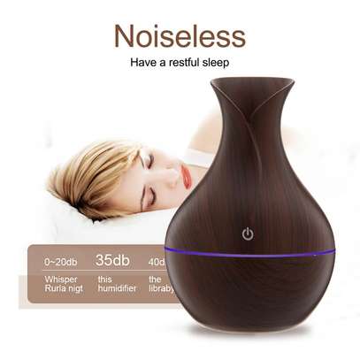 Wood Grain Humidifier Aromatherapy Scent Diffuser image 4
