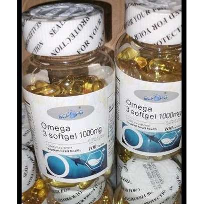 Omega3, 1000mg Fish Oil - 100 Soft Gels image 1