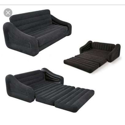 Inflatable INTEX Pullout Sofabed Greyish Black image 2