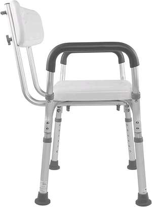 Shower Chair/  Bath Seat, Removable Back and Adjustable Legs image 5