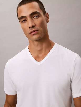 Men's Cotton 3 pack V Neck T-Shirts - Calvin Klein image 3