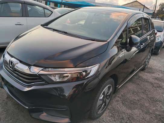 Honda fit shuttle hybrid black on sale image 4