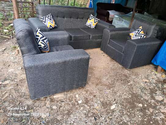 Grey 5seater sofa set on sale at jm furnitures image 1