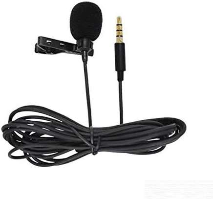 Lavalier Lapel Microphone for Cell Phone DSLR Camera image 1