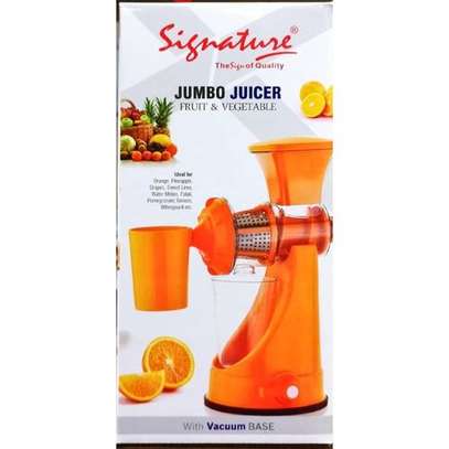 Signature Manual Vegetables & Fruits Jumbo Juicer. image 1