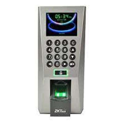 F18 Zkteco Fingerprint Access Controll With Alarm image 1