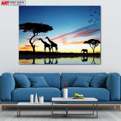Sky Giraffee Wall Art image 1