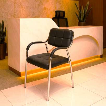 Office Chair; Catalina Chair With Metallic Armrest image 5