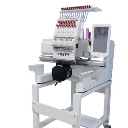 Single Head Computerized Embroidery Machine image 1