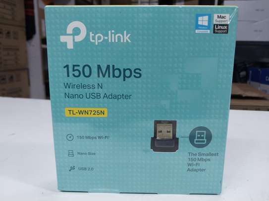 TP Link WN725N 150mbps Wireless N Nano USB Wifi Adapter image 1