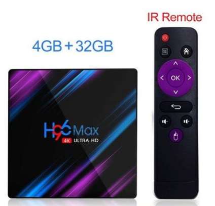 H96 Max 4K Android TV Box 4GB RAM, 32GB Storage. image 3