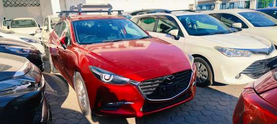 Mazda Axela hatchback sport 2017 Red image 5