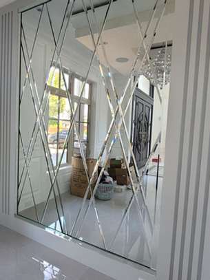 Beveled décor mirrors image 5