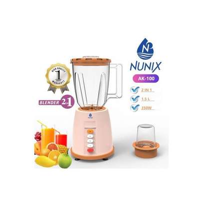 Nunix 2 In 1 Blender With Grinding Machine, 1.5L image 1