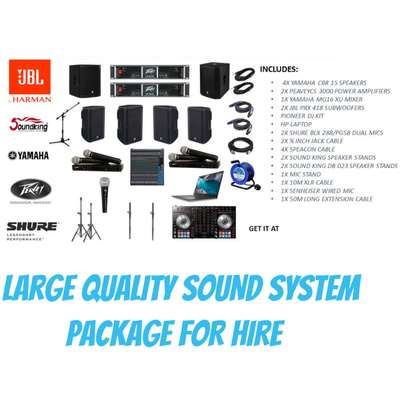 large public address systems for hire image 1