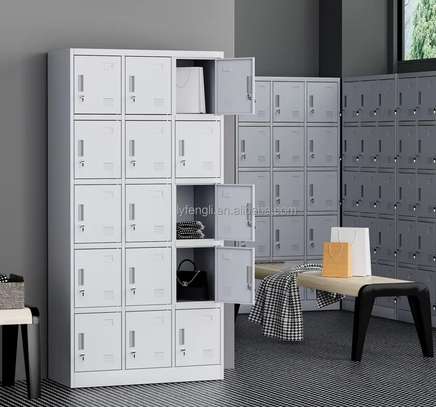 15-Locker Office Storage Cabinet image 2