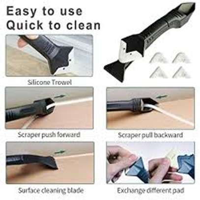 Caulking Tool Kit Silicon Trowel Scraper Hand Remover image 3