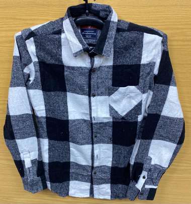 Quality Designer Checked Flannel Shirts image 7