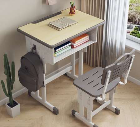 Office Desk : Adjustable Office Study Table and Chair image 4