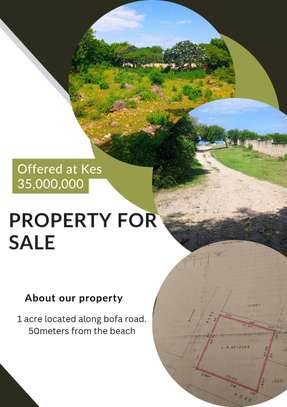 PRIME BEACHFRONT INVESTMENT – BOFA ROAD, KILIFI image 1