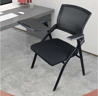 Ergonomic Mesh Chairs with Writing Board image 4
