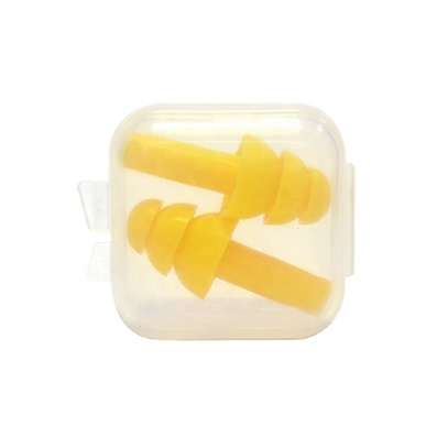 2 Noise Reduction Ear Plug Case With Plastic Box Silicone image 4