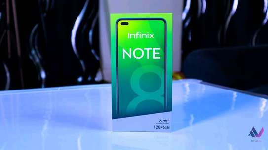 Infinix Note 8 128gb 6gb ram 64mp Camera sealed in shop- 1 year warranty image 1