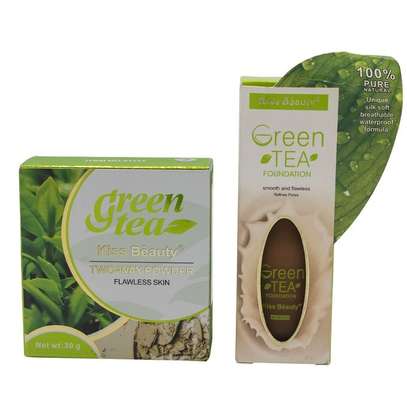 Green Tea Foundation 3 + Green Powder 3 image 1