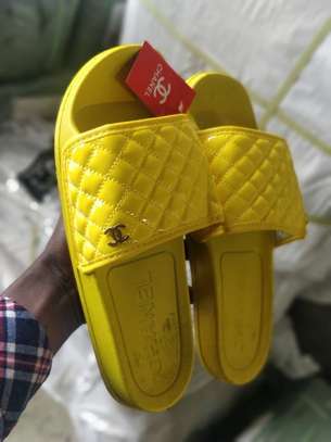 Mens' Genuine Quality Gucci Lv Nike Vapourmax Adidas Chanel Champion Air Jordan Open Slides image 1