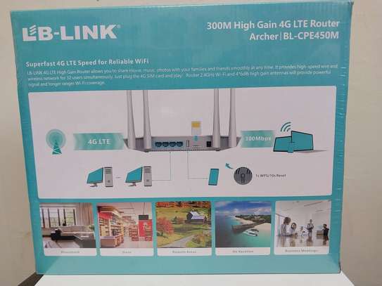LB-LINK BL-CPE450M 4G LTE Sim Card Wireless Router image 2