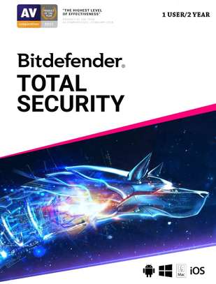 Bitdefender Total Security Antivirus Software( 1 PC/2 Year) image 1