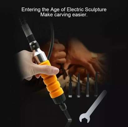 ELECTRIC CHISEL DRILL FLEX CABLE(FINE WOOD CURVING) FOR SALE image 2