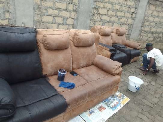 Dyeing of leather seats and upholstery repairs image 15