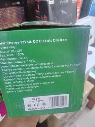 Dc iron box 12v 150watts image 2