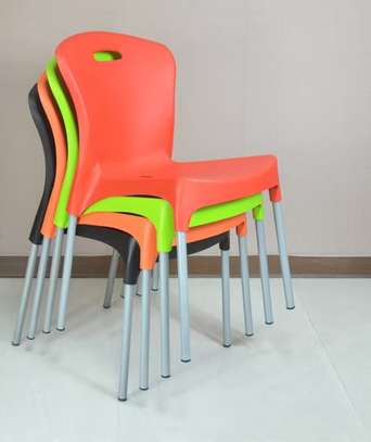 Office Chair: Vita Stackable Plastic Chair image 1
