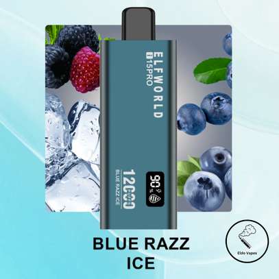 ELFWORLD I15 PRO 12000 Puffs Vape – Blue Razz Ice image 1