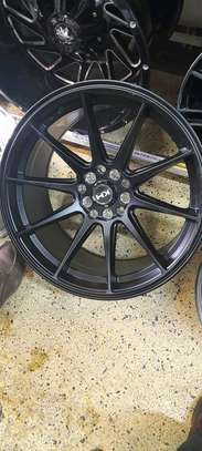 Alloy rims in 17 inch black colour brand new free delivery image 1