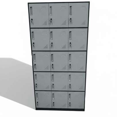 Locker Cabinets; 15 Doors Steel Office Lockable Cabinet i image 2