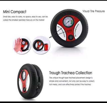 Portable mini car tyre inflator image 2