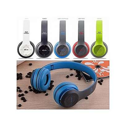 P47 BEST Wireless Headphones + FREE 1M AUX Cable image 5